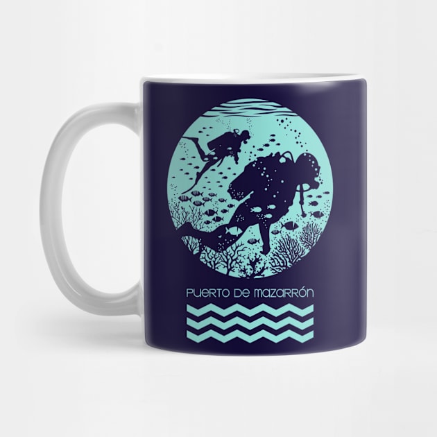 diving time - Light Mint by mazarronsouvenirs